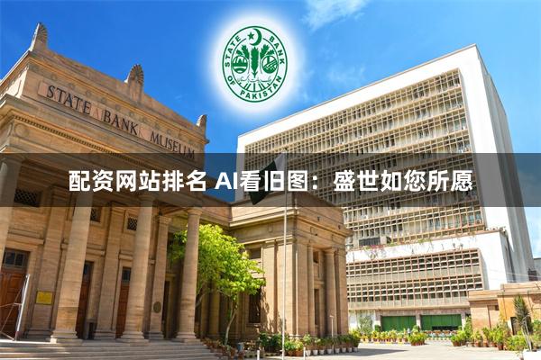 配资网站排名 AI看旧图：盛世如您所愿